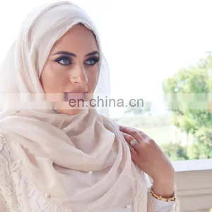 New Arrival Fashion Women Arab Muslim Hijab Scarf thumbnail-4