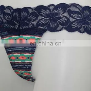 Ladies Hot Sell Ladies' Sexy Fancy Panty Thong Lace Waist Thong thumbnail-2