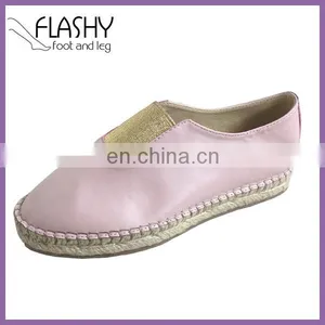 Wholesale Slip On Neon Espadrilles Boots Flat Shoes Ladies thumbnail-1
