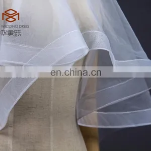 Wholesale High Quality Wedding Accessories Bridal Veil Organza thumbnail-4