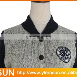 Men 2017 Fashion as Spring Gray Color Knit Cardigan Women Sweater Also Fit for Kid Clothing thumbnail-6
