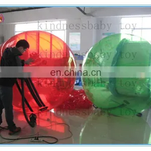 Wholesale Inflatable Water Jumbo Rolling, Floating Water Human Hamster Walking Ball for Kids/adult thumbnail-1