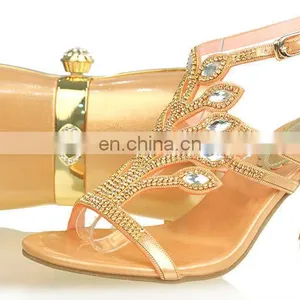 Pink Color Nigeria Green Dance Shoes Low Heel thumbnail-1