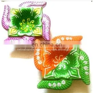 Indian Clay Lamps Decorative Diyas thumbnail-1