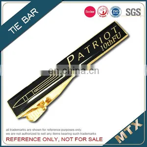 Copper Stamped Soft Enamel Tie Bar Manufacturer thumbnail-1