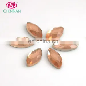 Wholesale Shoes Garment Accessories 2*4mm Non Hot Fix Rectangle Crystal Flatback Rhinestone thumbnail-4