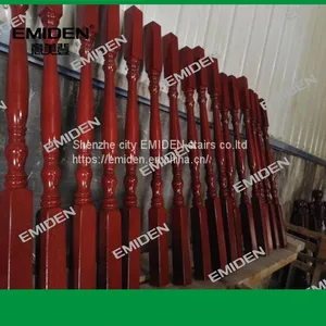 Shenzhen Yimeiden Supply Home Redwood / Beech / Solid Wood Staircase YMD-1921 thumbnail-3