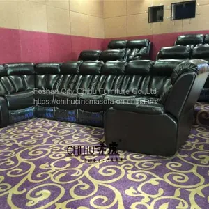 Home Theater Sofa,genuine Leather Theater Sofa thumbnail-1