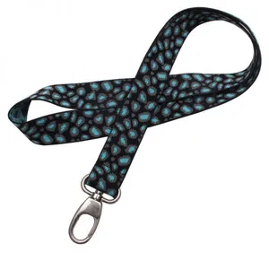 China Manufacturer Jacquard Printing Elastic Lanyard With Company Logo Design and Sample Free thumbnail-2