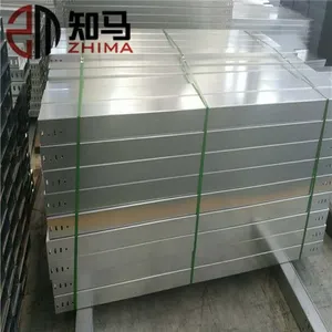 Galvanized Steel Cable Tray/slotted Cable Tray/cable Trunking thumbnail-2