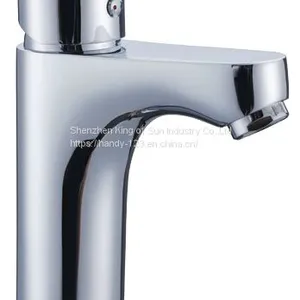 Deck Mounted Faucet Brass Sink Faucet Mixer thumbnail-1