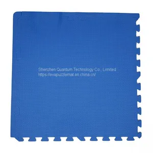QT MAT Non-toxic Odorless Formamide Below 200PPM 24in x 24in 4pcs/set EVA Foam Puzzle Exercise Play Centre Mat With Borders thumbnail-5
