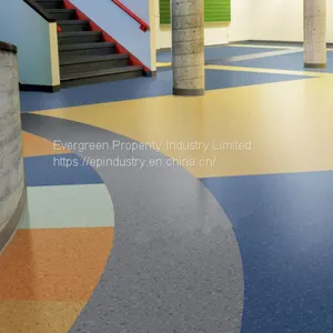 Vinyl Homogeneous Flooring Sheet From Qingdao Singreat in Chinese(Evergreen Properity ) thumbnail-5