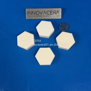 Stock 99% Hexagon Alumina Ceramic Bulletproof Tiles thumbnail-3