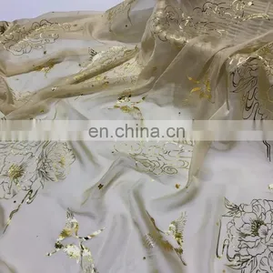 Wholesale 30D Thin Wedding Decoration Chiffon Bronzed Fabric thumbnail-7