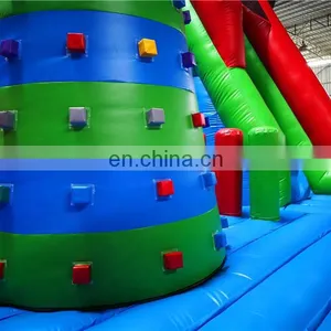 High Quality Customized Inflatable Rock Climbing Jumper Bouncer and Slide , Inflatable Bouncer House for Kids thumbnail-6