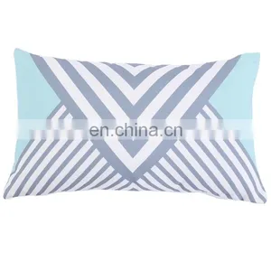Modern Simple Geometric Style Soft Polyester 18 x 18 Inches Square Throw Pillow Covers thumbnail-1