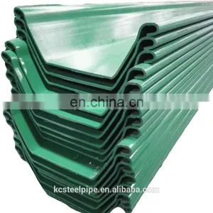 Cold Bending Z Type Lassen Steel Sheet Piles(6m 12m 15m Stock) thumbnail-1