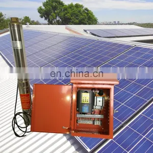High Quality High Flow Solar Energy Deep Well Solar Water Pump for Irrigation thumbnail-4