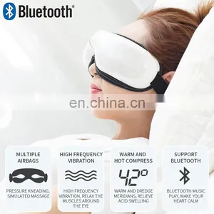 Electric Vibrating Bluetooth Massage For Eye Heated Portable Wireless Sonic Eye Massager thumbnail-3