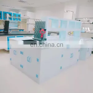Laboratory Furniture/Island Center Chemical Metal Lab Table/ University Science Customize thumbnail-1