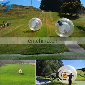 China Cheap Inflatable Sports Toy Human Body Water Zorbs Zorb Zorbing Ball TPU Price for Sale thumbnail-3