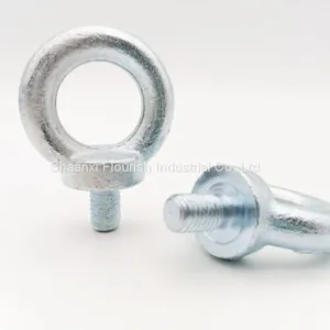 ZINC PLATING CARBON STEEL LIFTING EYE BOLTS DIN580 thumbnail-2