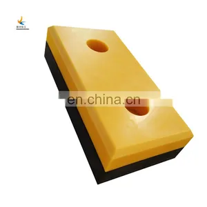 UHMWPE Bumpers Strip Sliding UHMW PE Dock Bumper Pads Loading Dock Bumper 500 UHMWPE Dock Buffer Bumper Heavy Traffic Door thumbnail-2