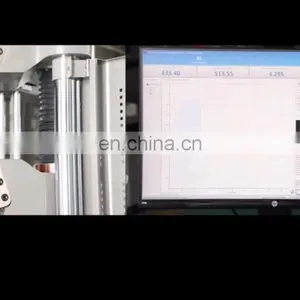 WAW 1000 KN Computer Control Electronic-Hydraulic Servo Pump Ball Screw Universal Tensile Testing Equipment/Machine/Tester thumbnail-1