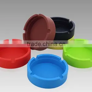 Silicone Ash Tray, Silicone Round Ash Tray thumbnail-2