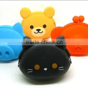 2016 Hottest Sale Imprinting Silicone Coin Purse Lady's Wallet High Quality Coin Purse From China thumbnail-4
