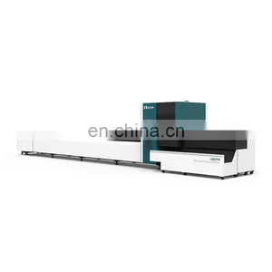 2021 LXSHOW 1000w 2000w 3000w Raycus Tube Pipe Cnc Fiber Laser Cutting Machine / Cnc Laser Tube Pipe Cutting Machine for Steel thumbnail-1