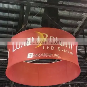12ft Curved Triangle Hanging Banner Displays thumbnail-4