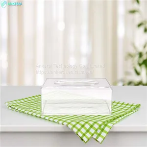 Top 50 Best Sellers Acrylic Tissue Dispenser Box Rectangle Shape China Factory thumbnail-1