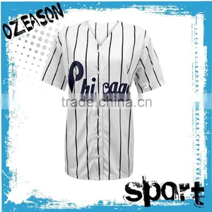 Custom Blank Baseball Jerseys Shirts With Embroidered Logo and Numbers Wholesale Supplier's Choice thumbnail-1