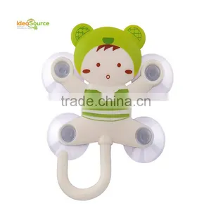 Novelty Plastic Suction Cups Hooks For Hanging 2Pcs/Set thumbnail-1