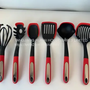 New Design 6pcs Silicone Untensils Set thumbnail-4