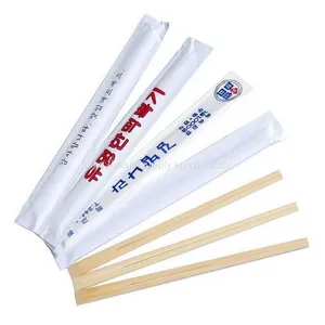 Wholesale Good Price Round Bamboo Chopsticks Disposable Natural Bamboo Sushi Chopsticks thumbnail-1