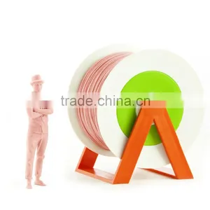 Pla 3d Printer Material Antique Pink Filament With the New Spool Convertible Into a Coat Hanger. Spool Holder Included. thumbnail-1