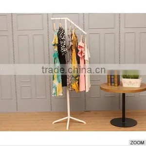 1 Way Metal Garment Clothing Rack thumbnail-1