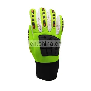 Hot Sell Oil and Gas Safety Reflective Mechanics Gloves thumbnail-2
