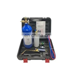 Buen precio. Set de mantenimiento de linterna portátil. Kit de soldadura y corte con botella de gas thumbnail-1