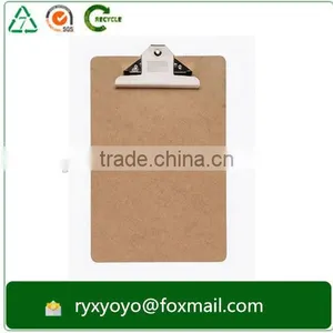 High Quality Sturdy MDF Writing Clipboard for Office/school Supplies With Butterfly Clip thumbnail-1