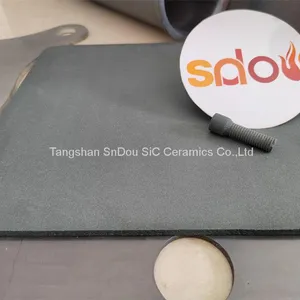 ReSiC Plates, Re-SiC Kiln Shelf, Recrystallized Silicon Carbide Slabs, RSiC Setter Plates thumbnail-2