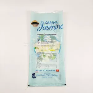 Polypropylene Square Bottom Packaging Recycle Plastic Bag for Fertilizer Fruit and Vegetable thumbnail-3