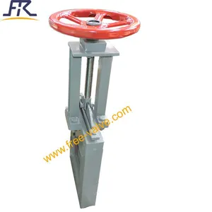 Square Flange Split Body Type Ductile Iron Body Knife Gate Valve thumbnail-3