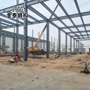 Steel Structure Engineering Large Workshop Steel Structure Prefabricated Steel Warehouse / Workshop thumbnail-4