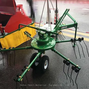 Factory Rotary Finger Wheel Lawn Mower Hay Rake for Farm thumbnail-2