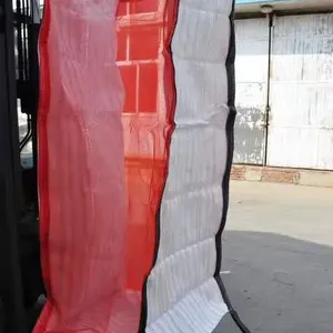 Plastic Container Big Large Capacity 2000kg High Quality 1 Ton Tote Bags Tubular Big Bag With 1 or 2 Lifting Points FIBC Bag thumbnail-2