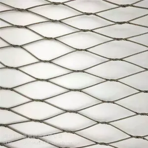 Stainless Steel Woven Rope Mesh for Zoo Enclosures thumbnail-5